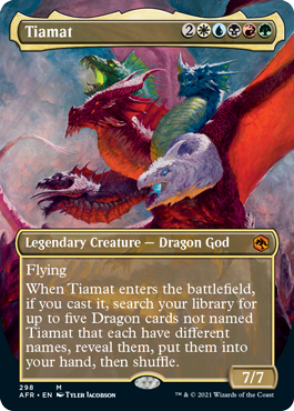 Tiamat Borderless Art