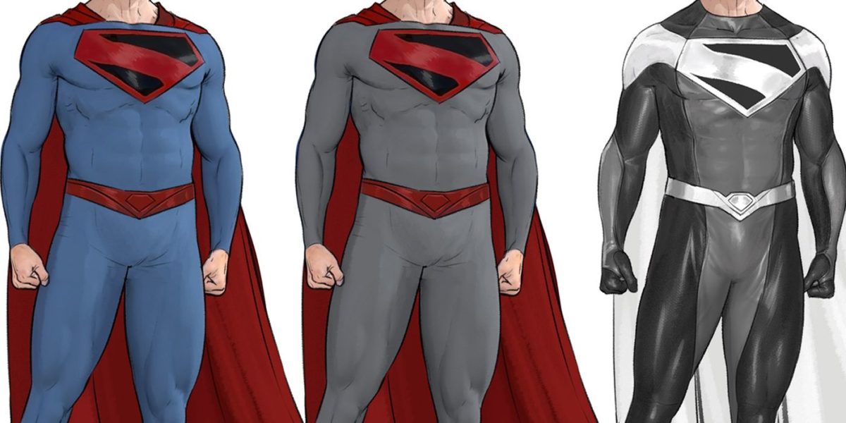 Superman Concept Art Reveals Old Man of Steel in New Costumes Comics