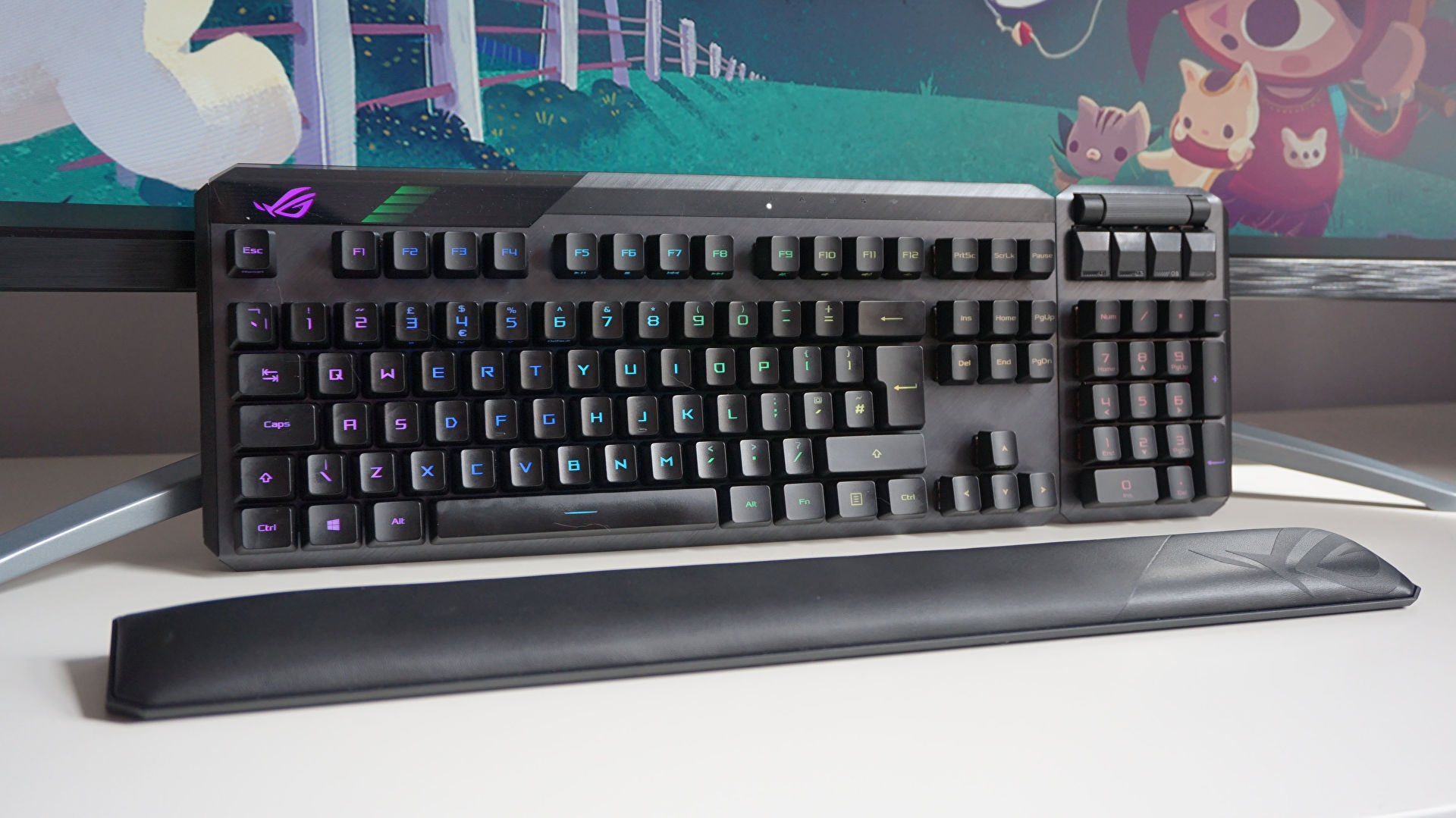 Asus ROG Claymore II wireless gaming keyboard review - Comics Unearthed