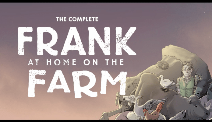 frank at home on the farm