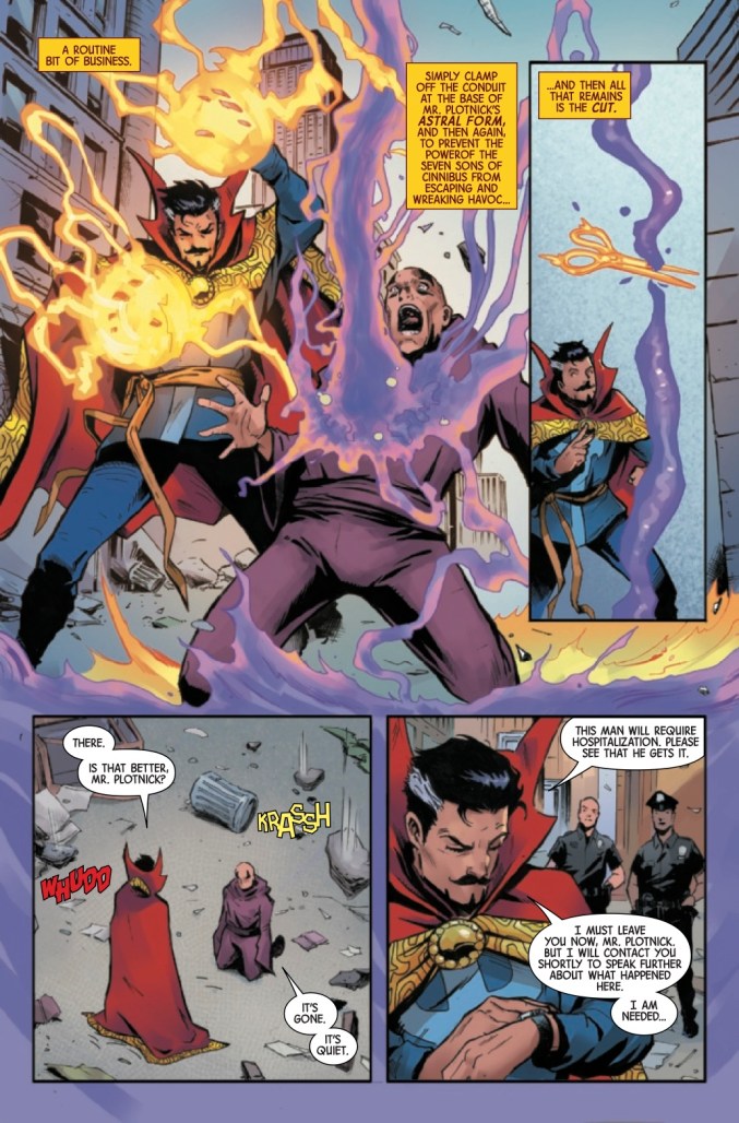 Page From The Death of Doctor Strange #1