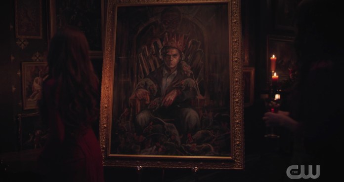 Cheryl paints Jughead on Riverdale