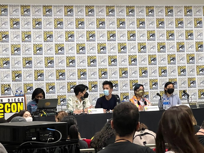 Korean webcomics panelists SDCC '21